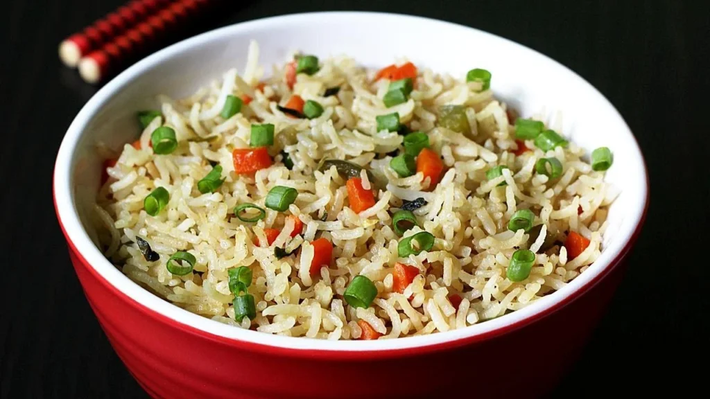how many calories does vegetable fried rice have